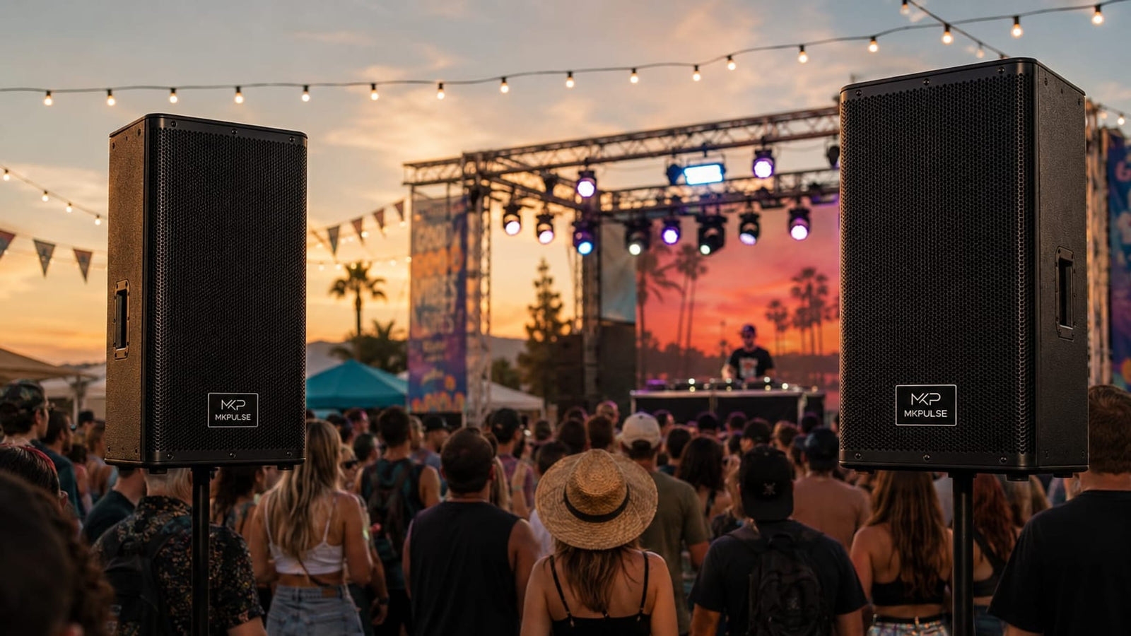 MKPULSE S15 filling a larger venue