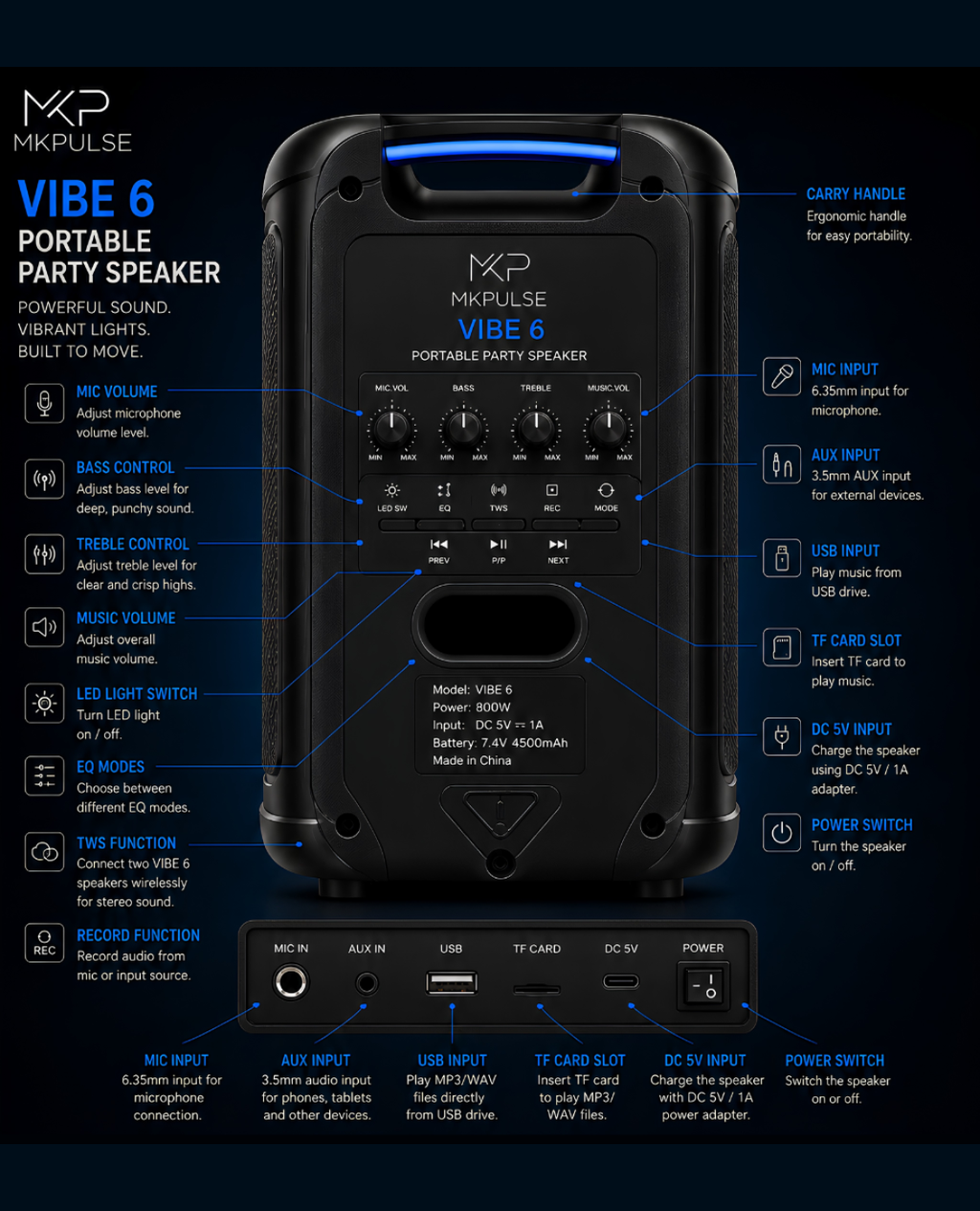 MKPULSE VIBE 6