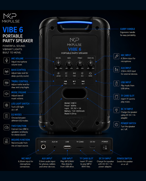 MKPULSE VIBE 6