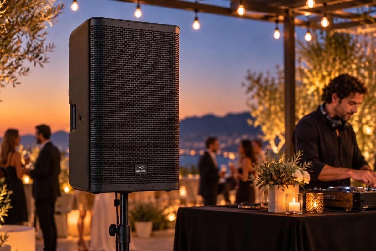DJ / EVENTS — MKPULSE S15 powered PA