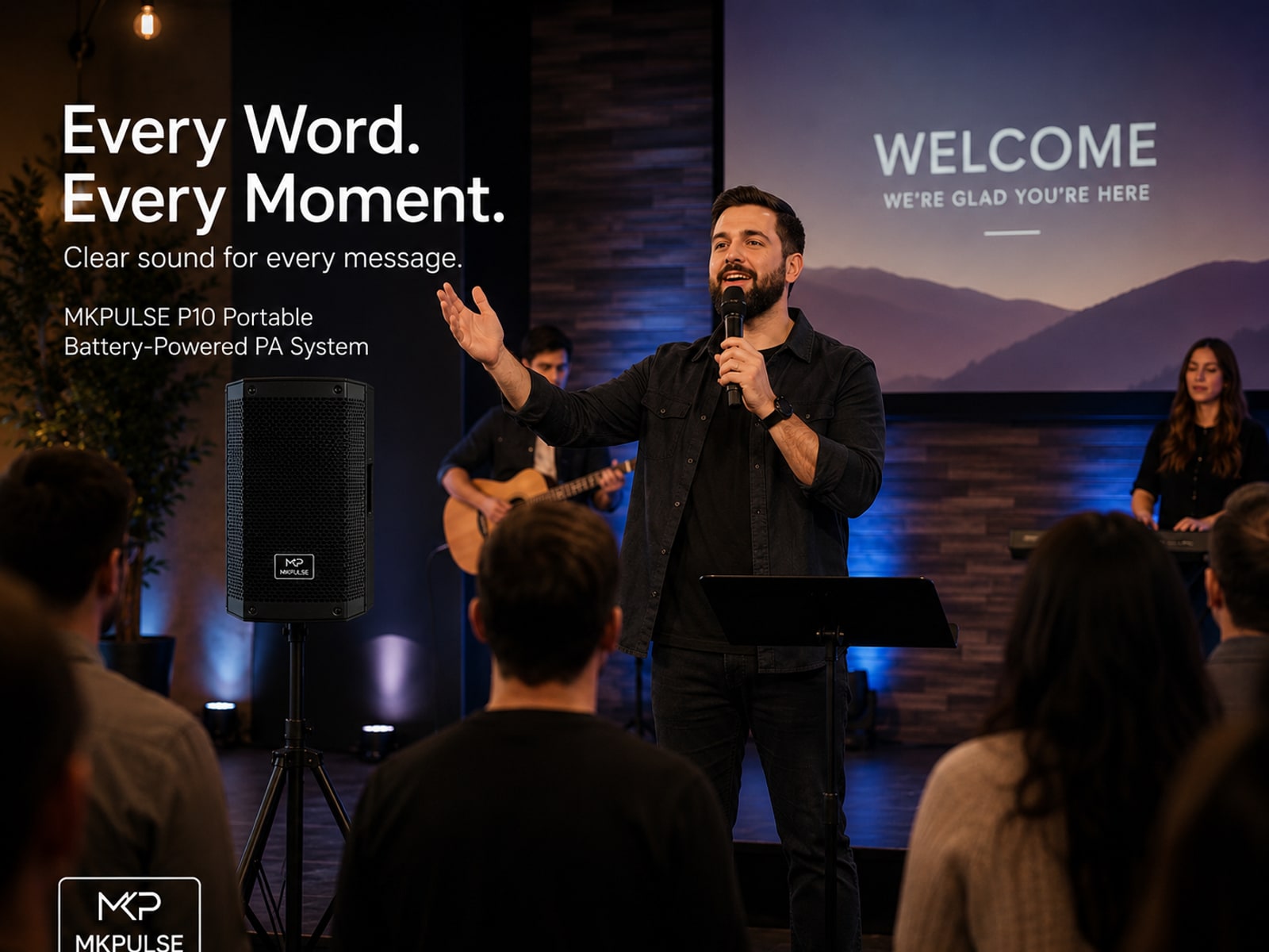 P10 in a worship or community gathering