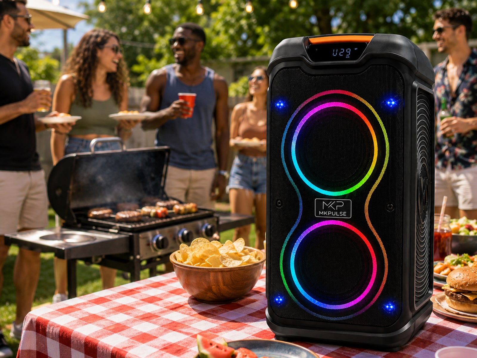 VIBE 6 at a casual outdoor hangout