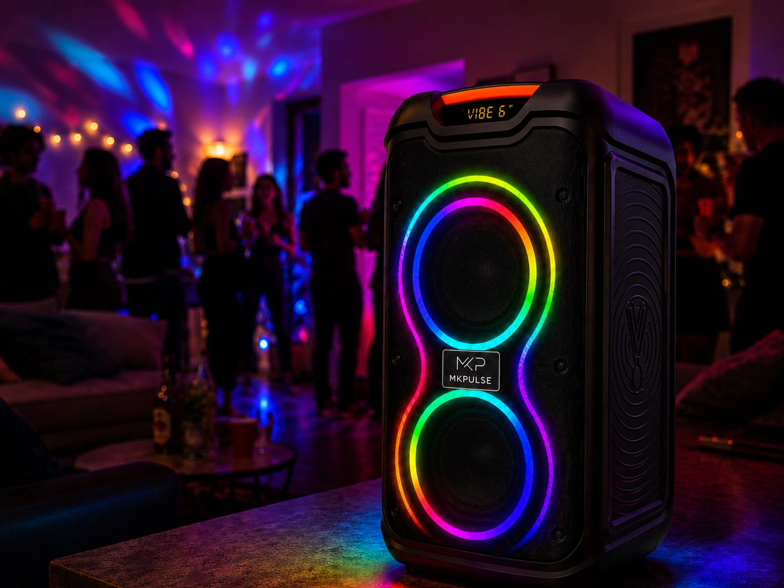 VIBE 6 house party with guests