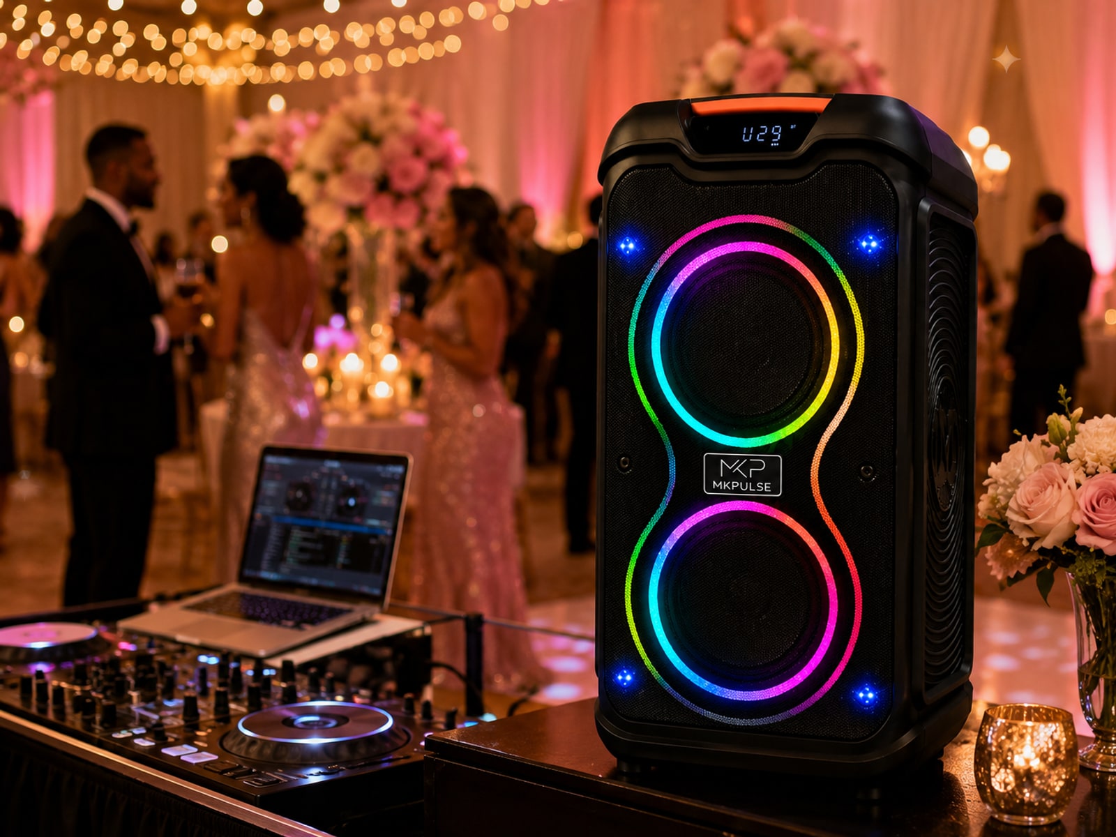 VIBE 6 at a wedding or celebration party